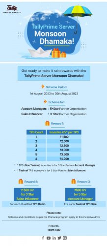 TallyPrime Server Monsoon Dhamaka!